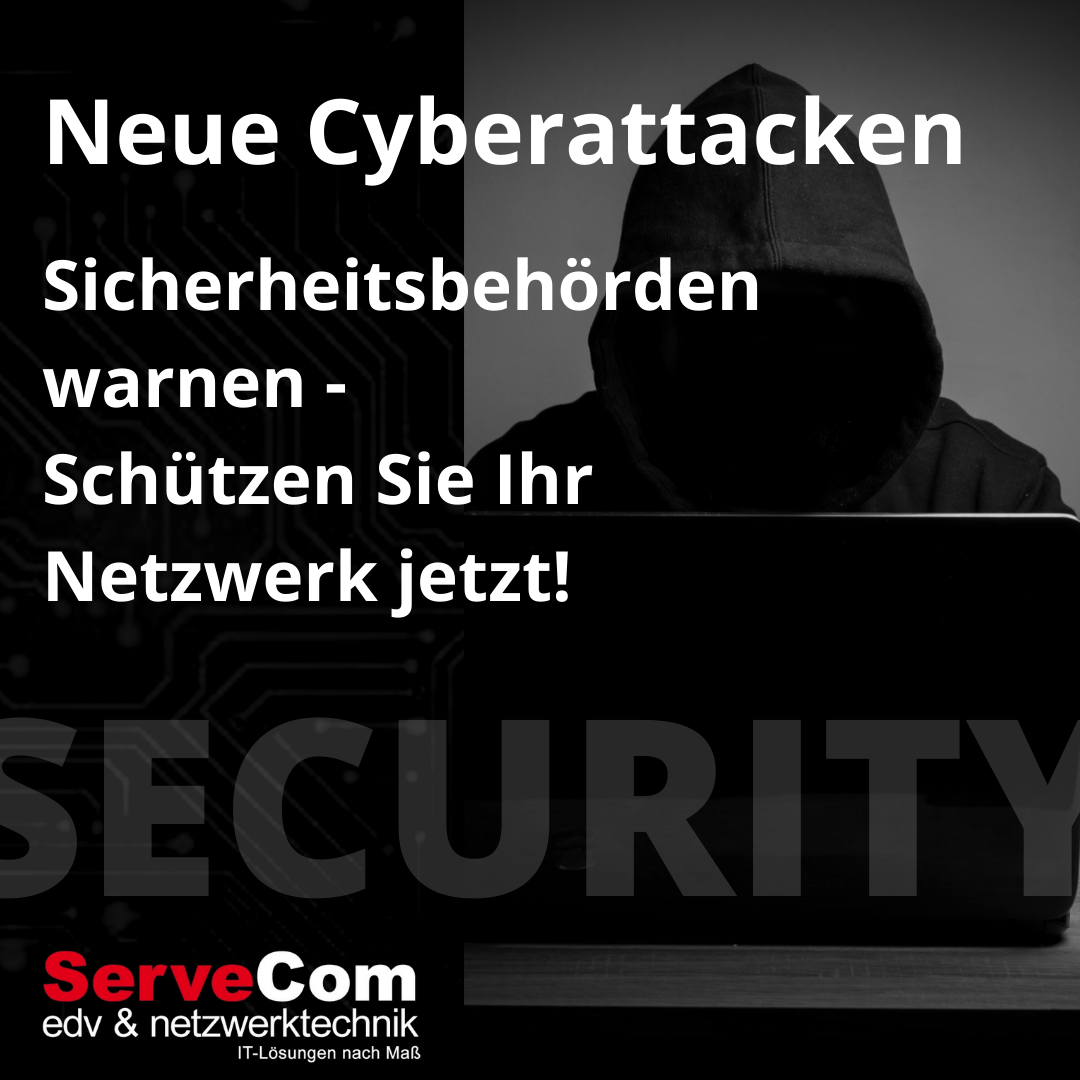 Security Cyberattacken Anzeige