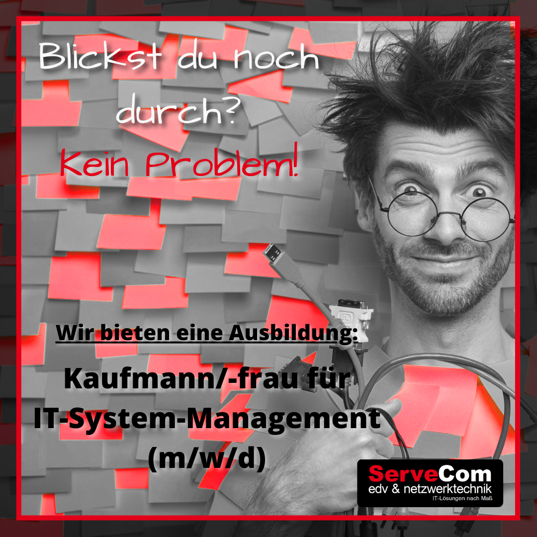 Stellenanzeige Ausbildung System Management
